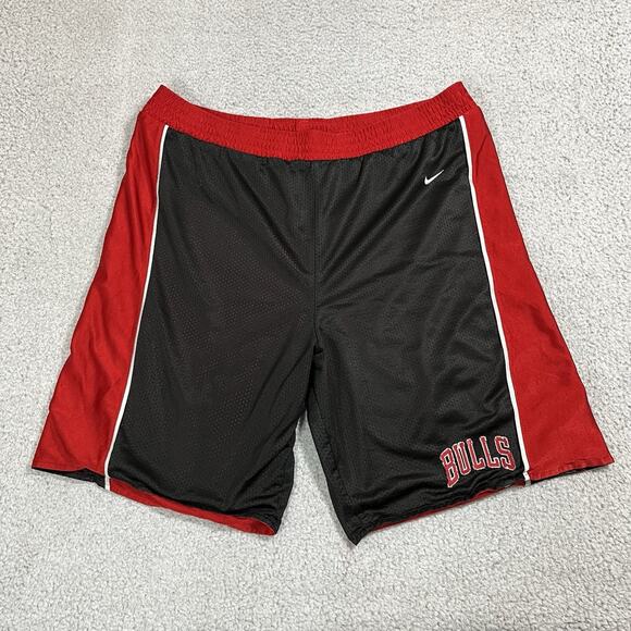 Chicago Bulls Shorts Mens Large Nike Team Vintage Reversible Basketball NBA 90s - Picture 2 of 14